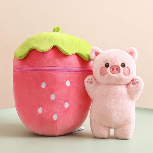 Truskawcia- Słodki pluszak 2 w 1 Prezent.